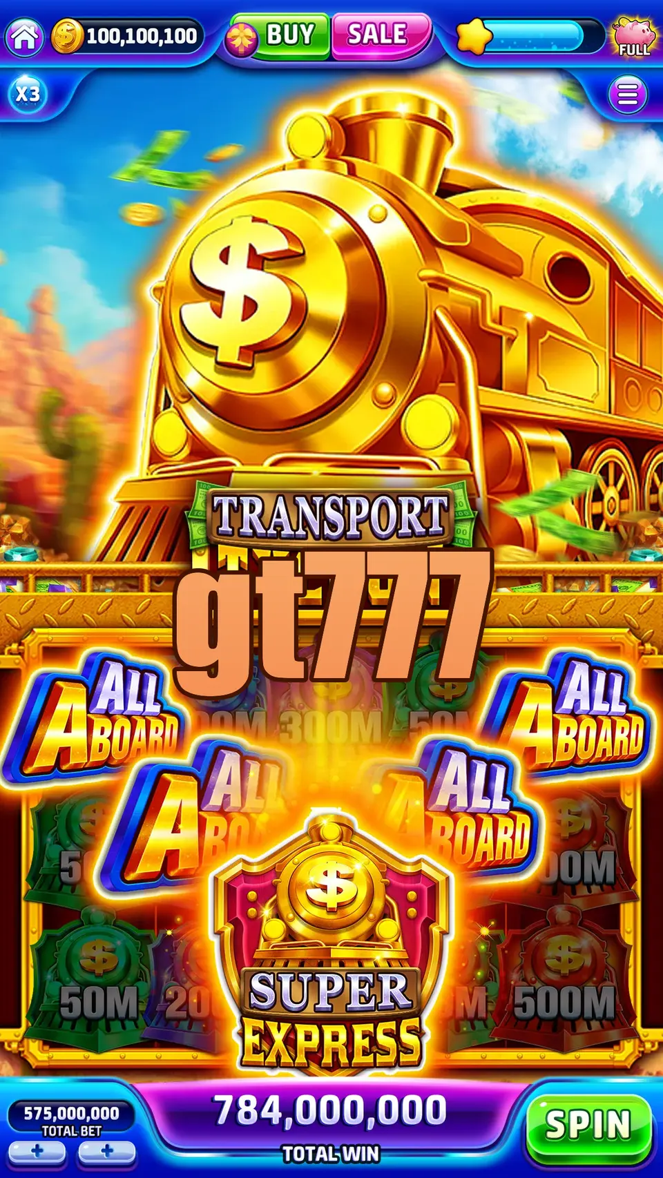 gt777 Tangkapan Layar Resmi APK
